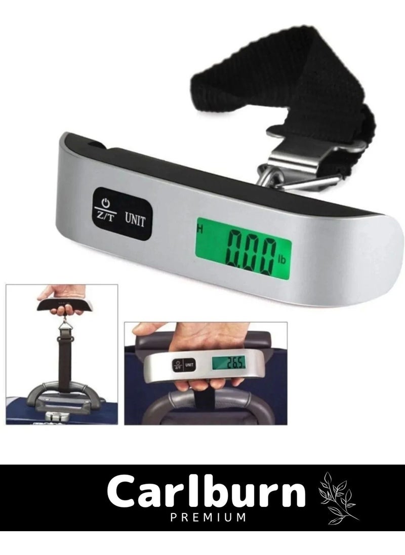 UniT Travel Suitcase Weight Scale Digital LCD Display Multi-Purpose Portable Luggage Scale Max 50kg  - Image 2