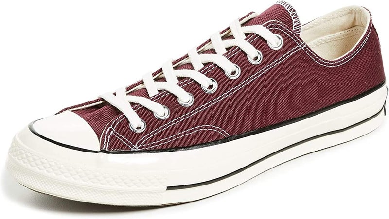 Converse Women's Chuck Taylor All Star Dainty Low Top Sneaker - Charcoal - Image 2
