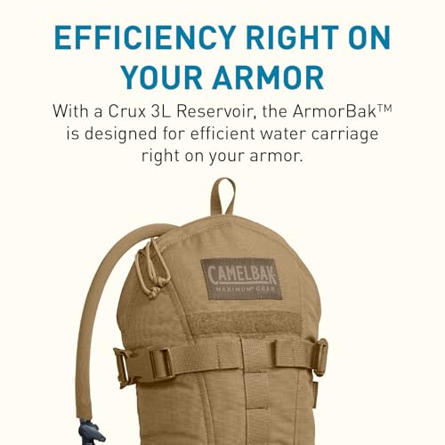 CamelBak Armorbak Tactical Hydration Pack Mil Spec Crux Reservoir Coyote, 100oz/3L - Image 3