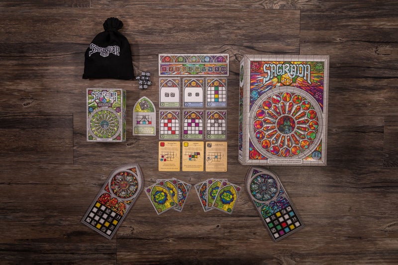 Floodgate Games Sagrada: Glory Expansion - Board Game - Image 3