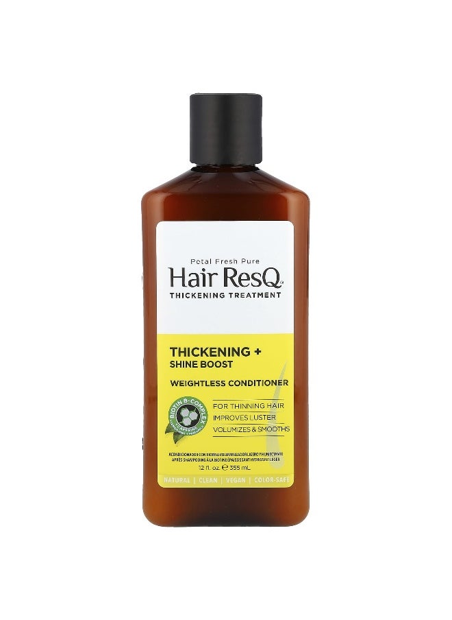 Petal fresh - Petal Fresh, Hair ResQ®, Thickening Treatment, Weightless Conditioner, For Thinning Hair, 12 fl oz (355 ml) - Image 1