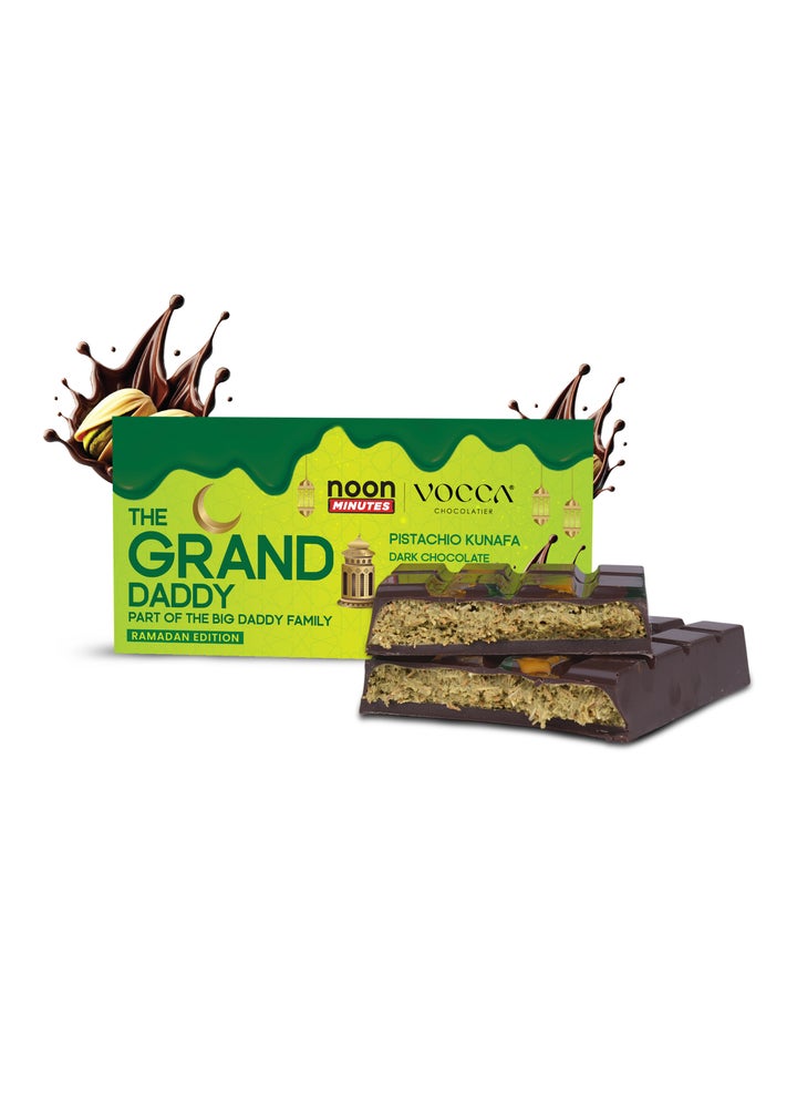 Buy The Big Daddy Grand Daddy Pistachio Kunafa In Dark Chocolate ...
