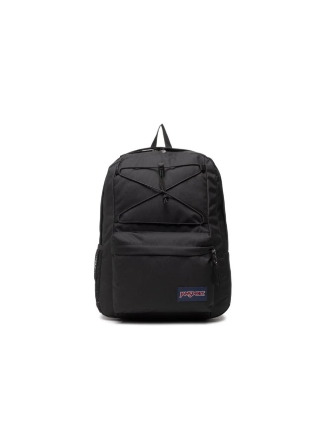 JANSPORT Flex Pack Zipper Closure Adjustable Shoulder Strap Backpack Black 42 x 32 x 14 cm EK0A5BBXN551 - Image 1