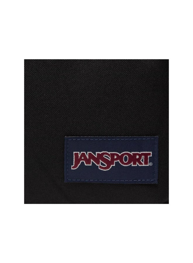 JANSPORT Flex Pack Zipper Closure Adjustable Shoulder Strap Backpack Black 42 x 32 x 14 cm EK0A5BBXN551 - Image 5