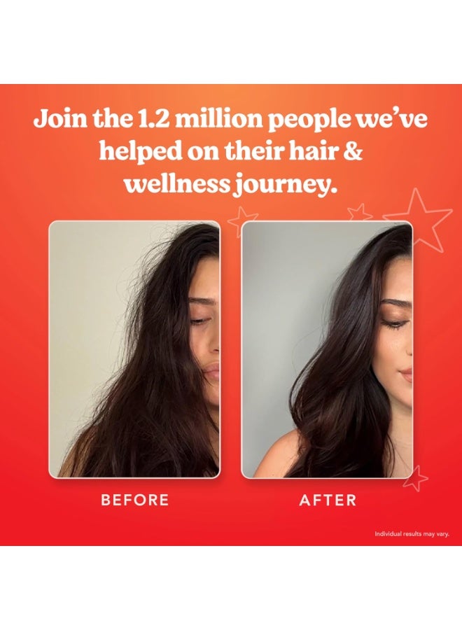 HAIRtamin Hair Conditioner - Biotin & Botanicals deep Conditioning Mask for Dry, Damaged, Bleached Hair Repair, Moisturizing Hair Treatment for Curly Hair, 8 Fl Oz - Image 4