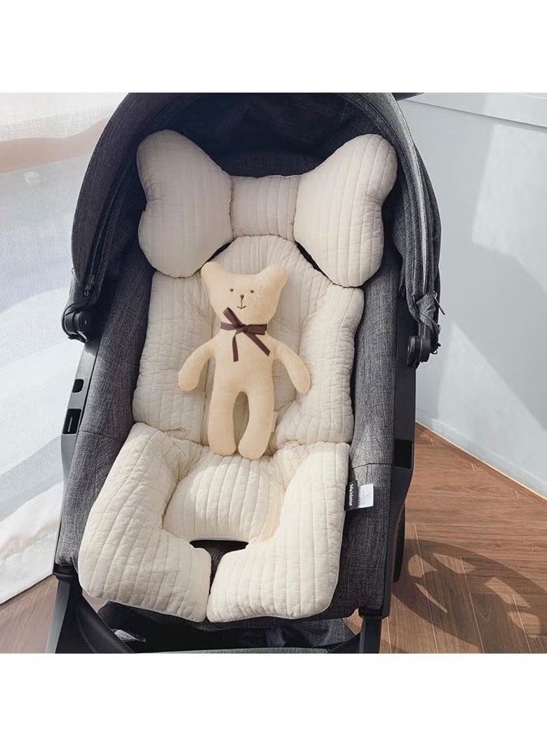Gonice - Baby stroller seat cushion Baby dining chair padded padded safety seat cushion - Image 1