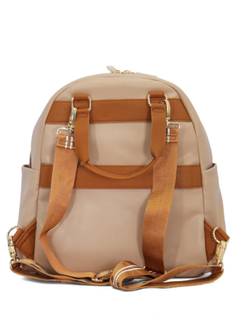 DKNY DKNY Bias Business Travel Daypack Laptop Backpack for Women and Girls(Cappuccino)