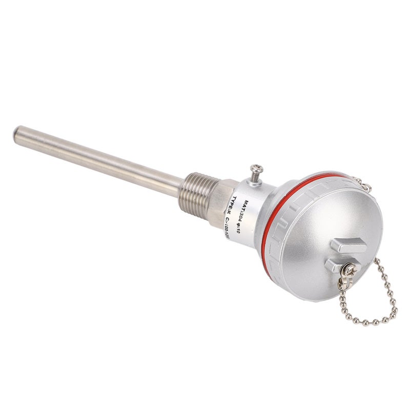 DTC Temperature Sensor Probe 304 Stainless Steel 100 to 1250 ℃ K Type - Corrosion Resistant High Accuracy for Heating Thermostats Cooking - Image 2