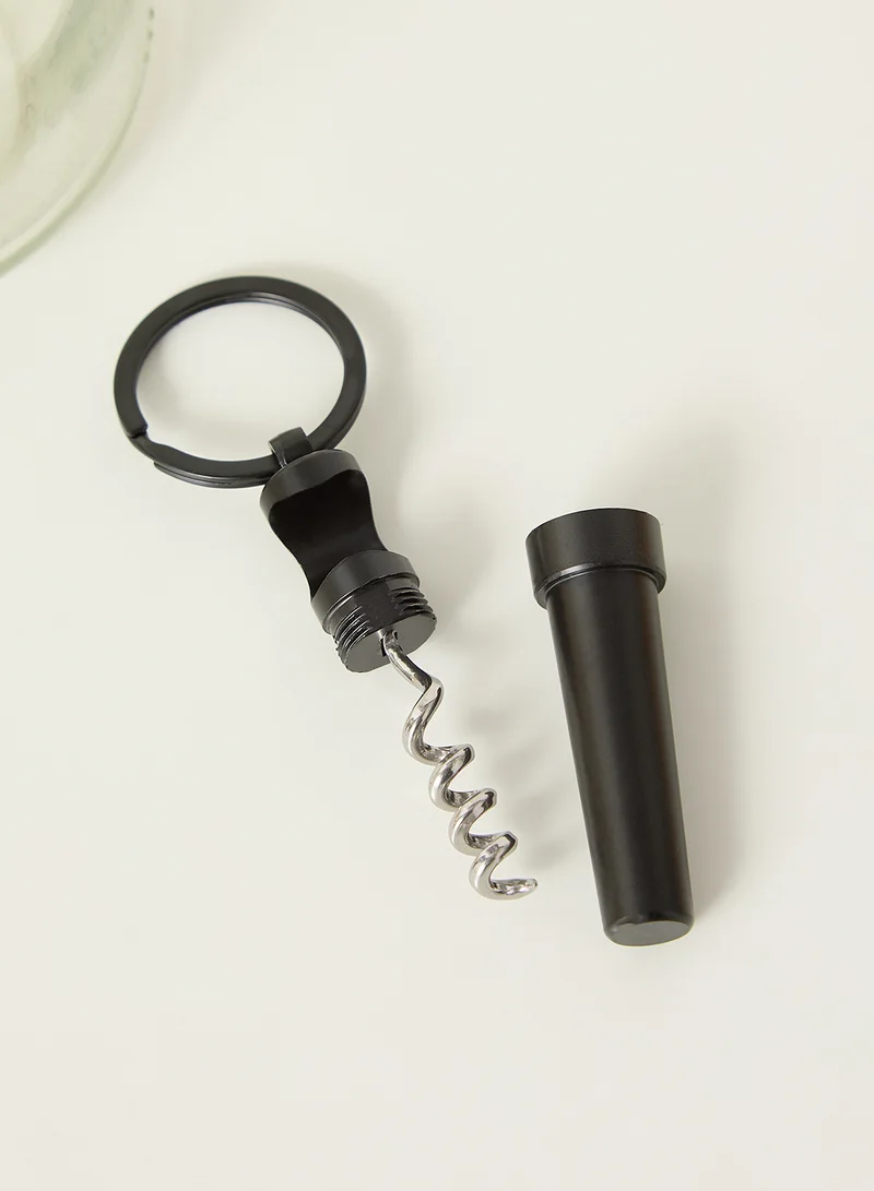GENTLEMEN'S HARDWARE Mini Keychain Corkscrew