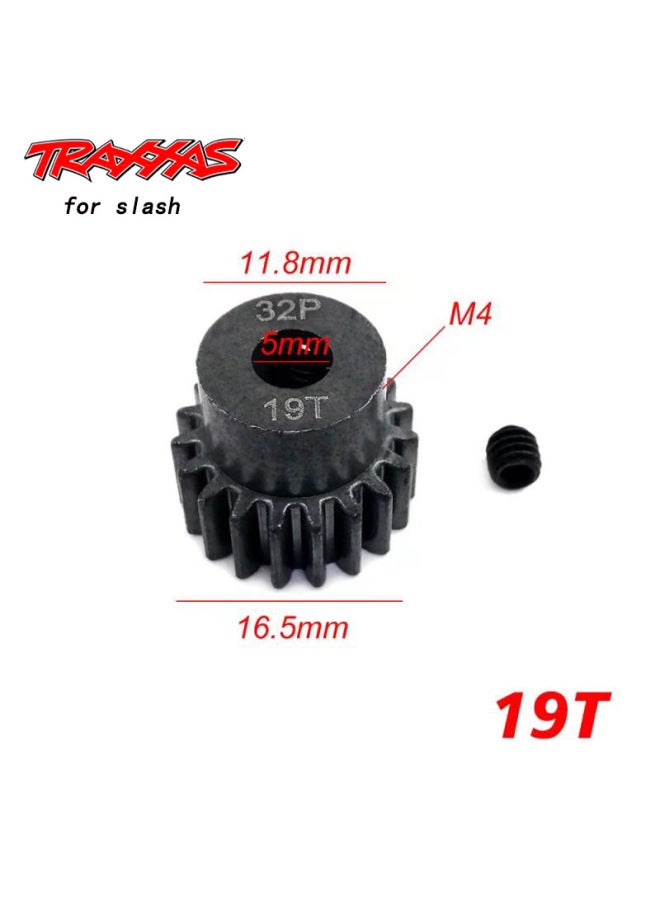 TRAXXAS SLASH Big E Short Card Dead Mouse Motor Gear Metal Reduction Gear 54t 15t 17-Color:19T  - Image 1