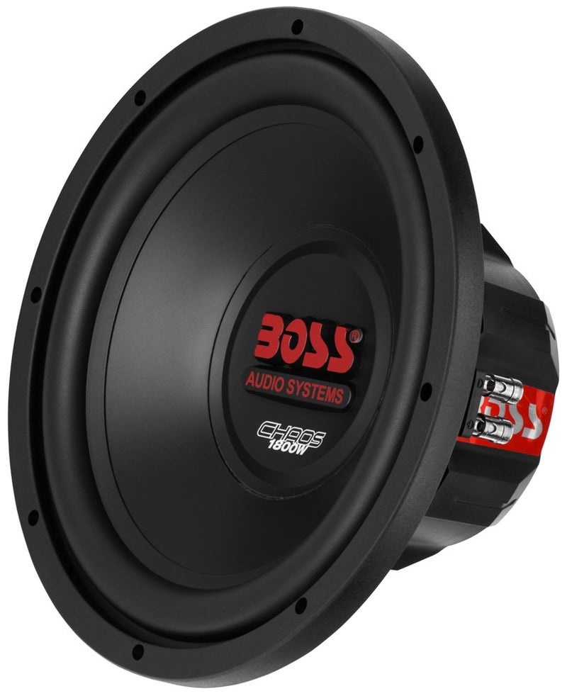 BOSS Audio Systems CH12DVC Chaos Series 12 Inch Car Subwoofer - 1800 Watts Max, Dual 4 Ohm Voice Coil, Sold Individually, Hook Up to Amp - Image 2