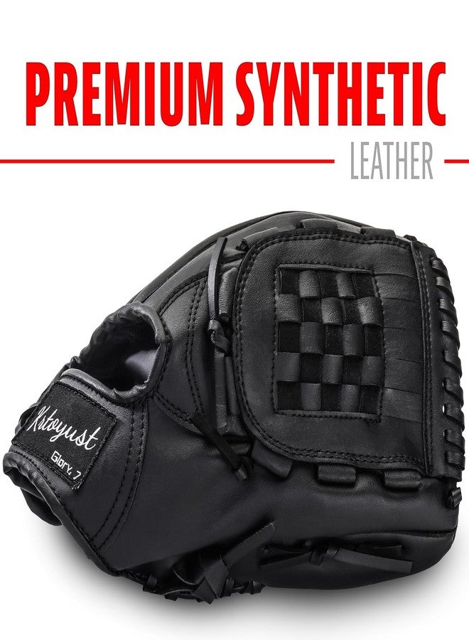 KRTOYUST ® | Baseball Glove | Performance Composite Leather Baseball Mitts for Adult Youth | Baseball Softball Outfield Infield Mitts (Basket Web, 11.5 Inch, Right Hand Throw) - Image 3