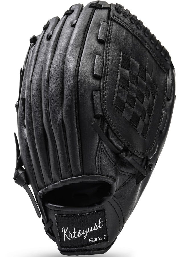 KRTOYUST ® | Baseball Glove | Performance Composite Leather Baseball Mitts for Adult Youth | Baseball Softball Outfield Infield Mitts (Basket Web, 11.5 Inch, Right Hand Throw) - Image 1