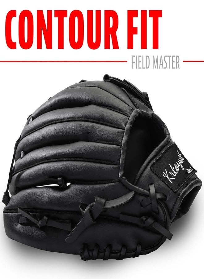 KRTOYUST ® | Baseball Glove | Performance Composite Leather Baseball Mitts for Adult Youth | Baseball Softball Outfield Infield Mitts (Basket Web, 11.5 Inch, Right Hand Throw) - Image 4