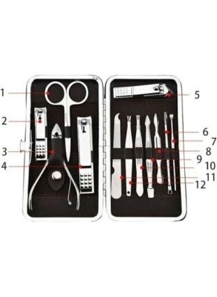 Manicure Set 12 Pieces - pzsku/ZFDA7A7C34372BBFDBF66Z/45/_/1741299558/884e7e2f-aeab-423b-9fa5-710a0f92e61a