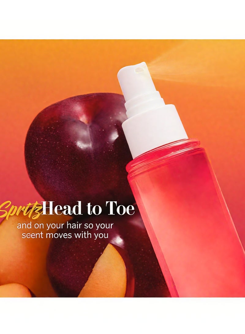 رذاذ أجواء ليلي بالبرقوق 90مل - عطر العنبر والزهور - Image 3