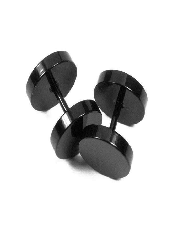 MEENAZ Jewellery Stainless Steel Black Blue Combo Studs Earings/Earring For Men/Boys/Boyfriend/ - BALI-M911 - Image 2