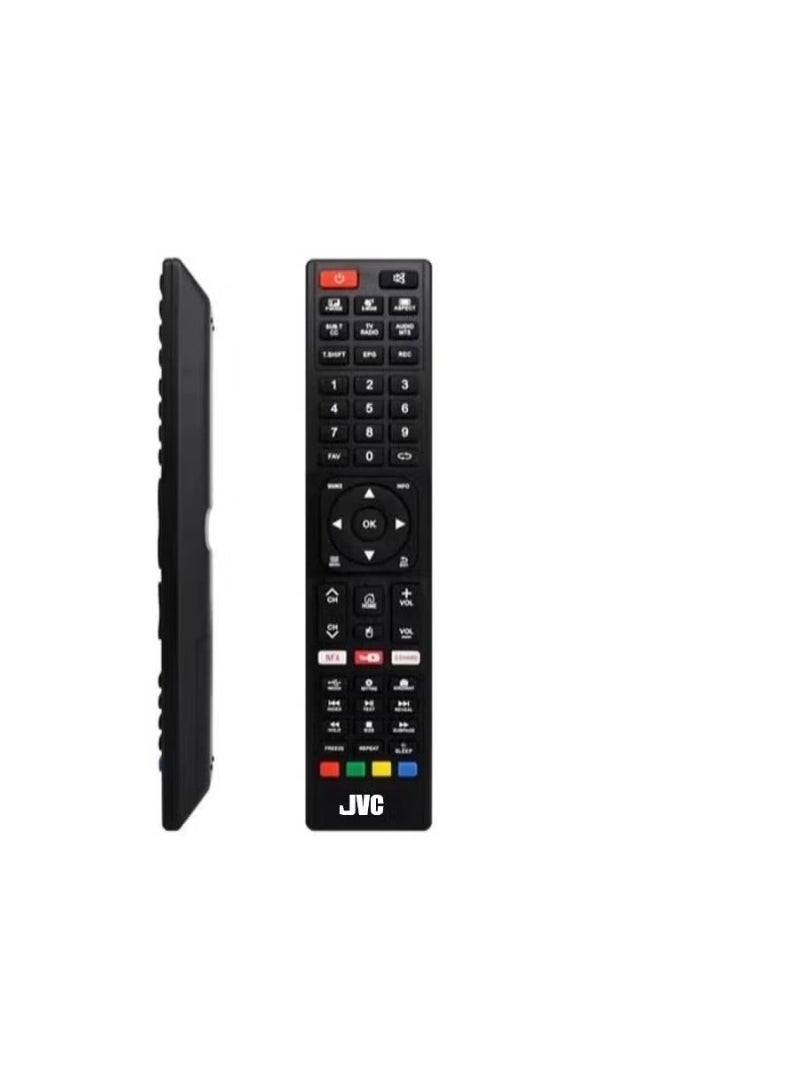 JVC - Remote Control for LCD/LED TV – Universal, Easy-to-Use TV Remote for Multiple Brands, High-Quality, Reliable, Durable & Ergonomically Designed, Compatible with Most LCD and LED Televisions - Image 1