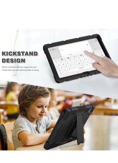 GULFLINK Shockproof High Impact Protective Case Cover with Kickstand for ipad 10th 10.9 inch 2022（A2757/A2777）Black  - Image 4