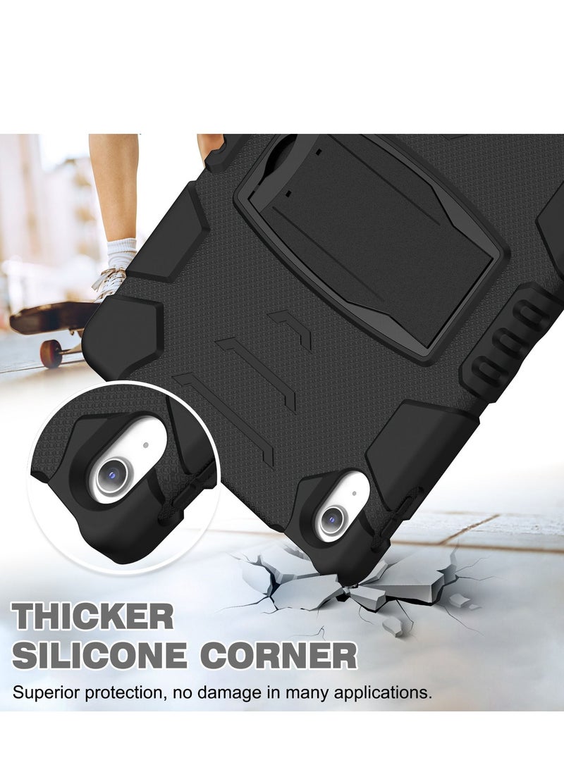GULFLINK - Shockproof High Impact Protective Case Cover with Kickstand for ipad 10th 10.9 inch 2022（A2757/A2777）Black - Image 1
