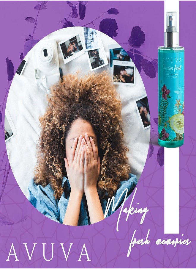 Avuva Body Splash Passion Fruit 253ml  - Image 3