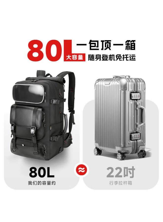 Swicky Extra Large Capacity Men's Backpack New Multifunctional Business Travel Lightweight Laptop Bag - Image 5