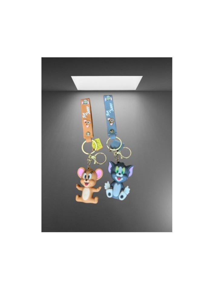 Generic - Generic. Tommy * Jerry keychain medallion - Image 1