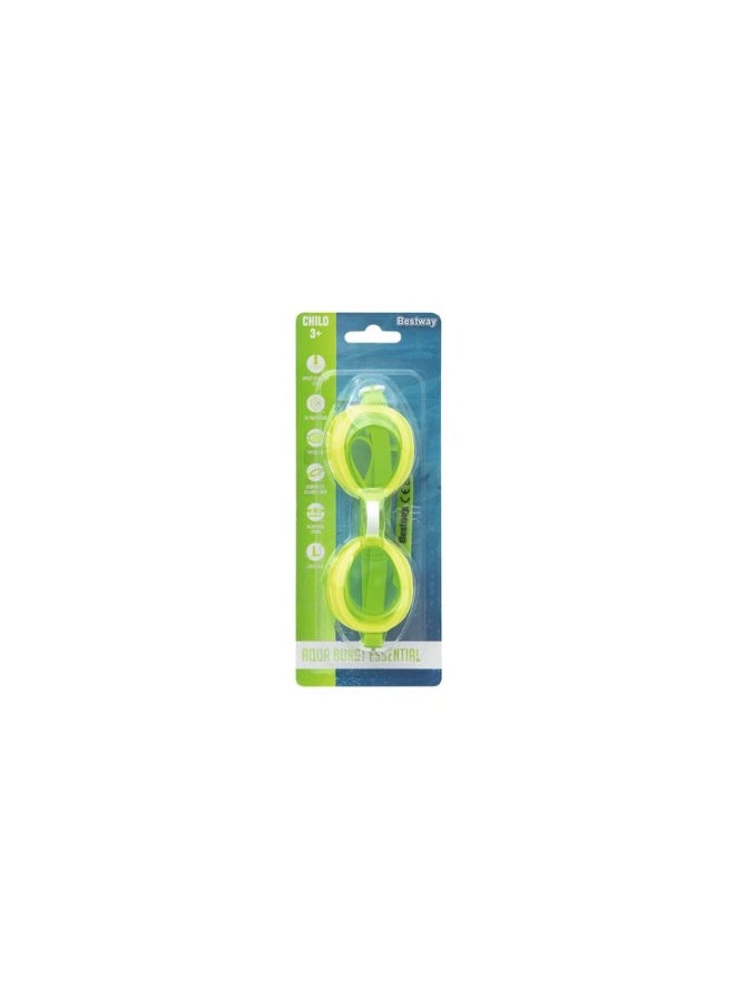 Bestway Aqua Burst Essential Goggles, Green  - Image 1