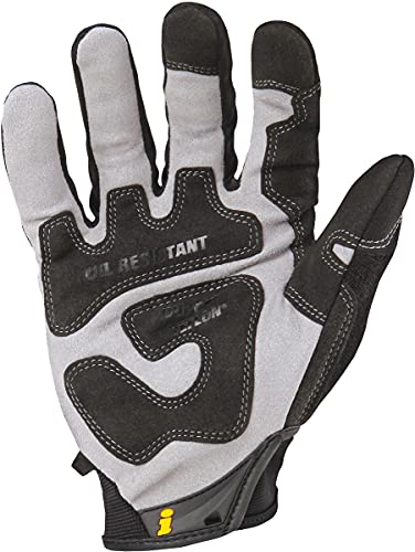 Ironclad WWX2-05-XL Wrenchworx Glove with Oil & Gas Resistant Palms, X-Large Black - Image 2