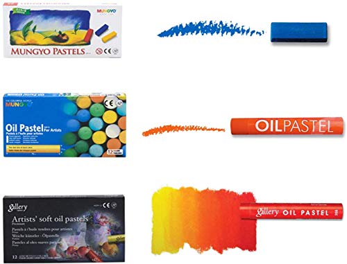 Mungyo Gallery Artists' Soft Oil Pastels - 72 Colors in Wooden Box - Image 4