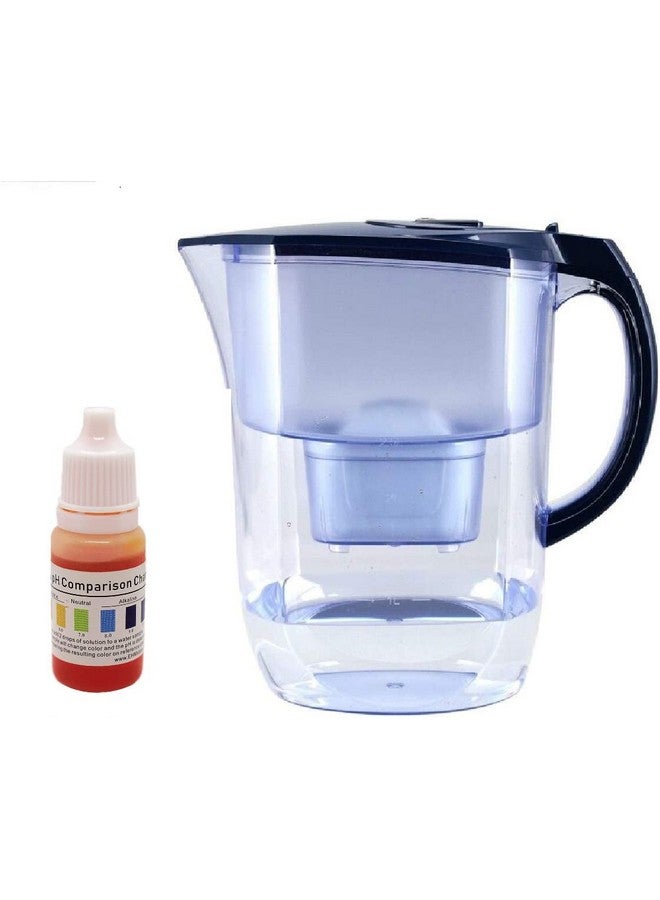 EHM Ultra Ii Premium Alkaline Water Pitcher & Ph Test Kit - 3.8L Pure Healthy Water Ionizer, Activated Carbon Filter - Healthy, Clean & Toxin-Free Mineralized Alkaline Water In Minutes Up To Ph 9.5 - Image 1