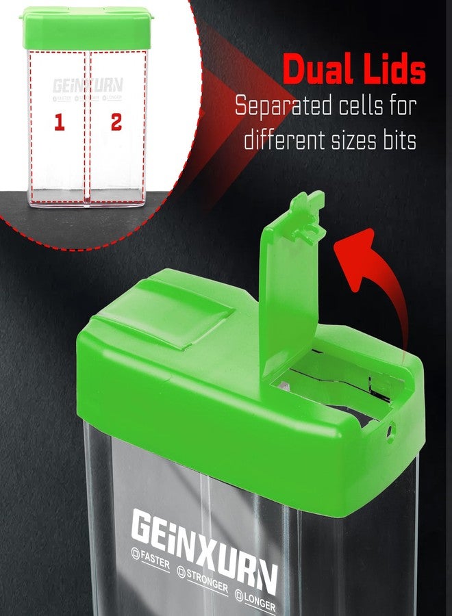 Geinxurn Impact Security Torx Screwdriver Bits Set,43 Pcs(TT7-TT40) Magnetic 1”& 2” Long S2 Steel Hollow Torx Driver Bits with Magnetic Bit Holder Storage Colorful Box - Image 3