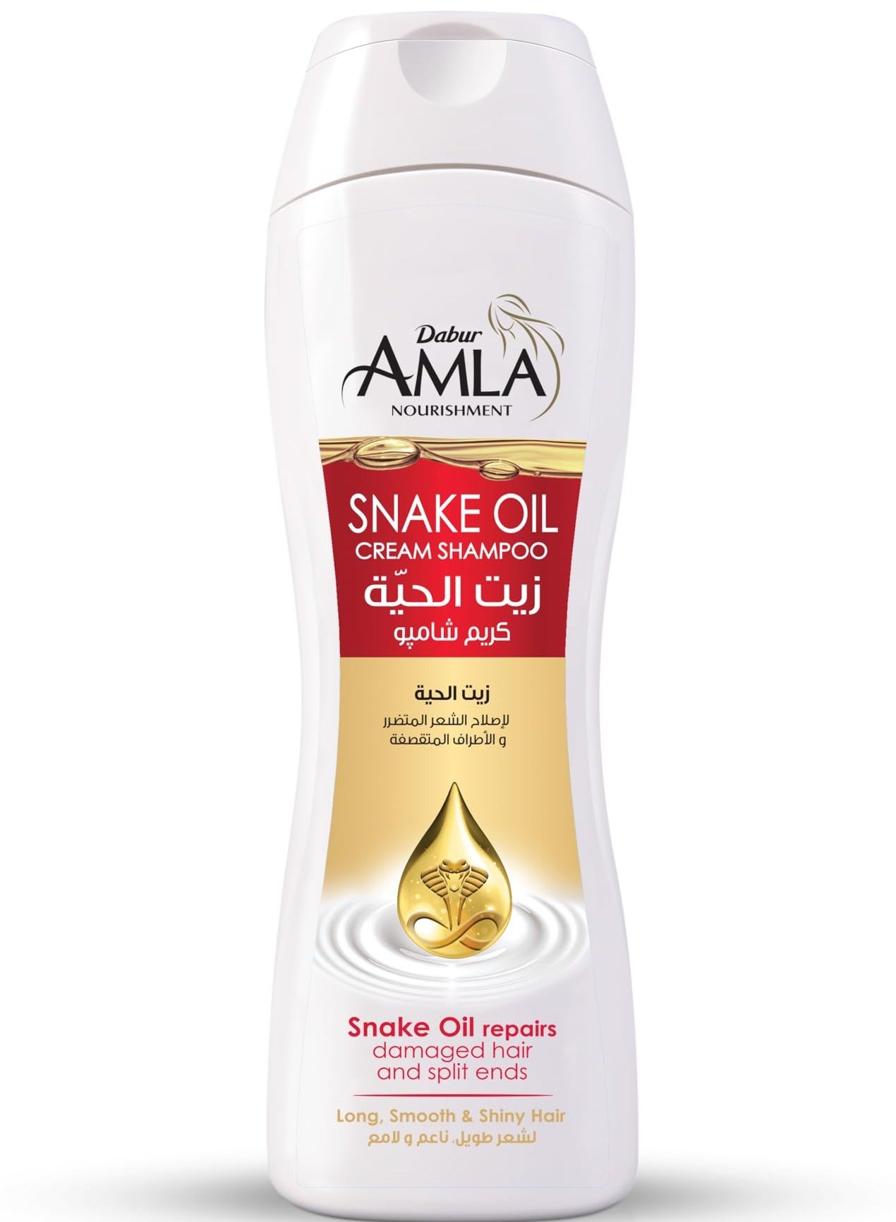 Dabur Amla Snake Oil Nourishment Crème Shampoo 360 Ml