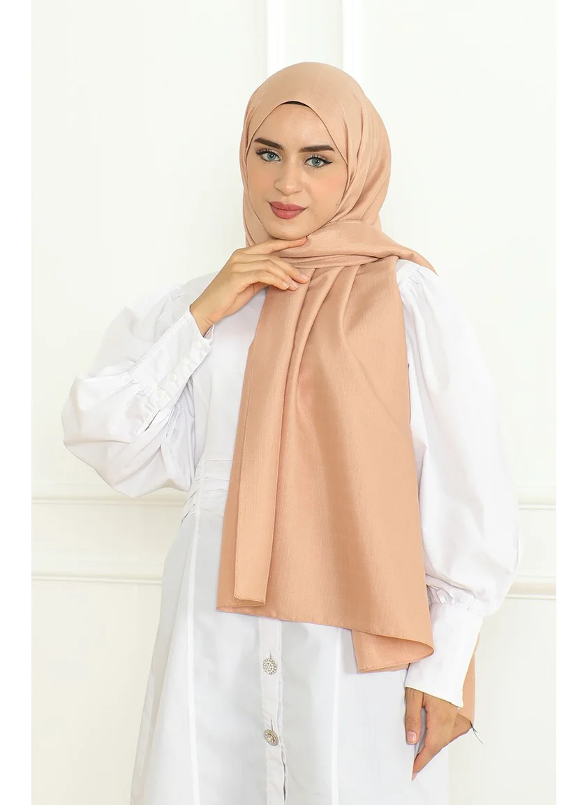 Sefa Merve Armül Shawl 81076-24 Dark Beige