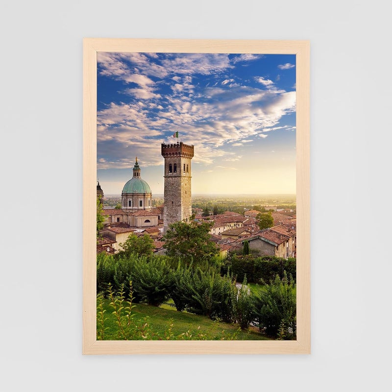 A3 Wooden Photo Frame Simple Style Painting Frame Desktop and Wall-mount Picture Holder Natural Wood Color for Household Display - Image 5