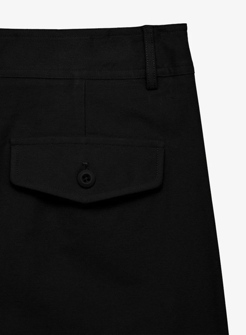 فيرو مودا بنطلون كاجوال بخصر متوسط بطول  بوصة