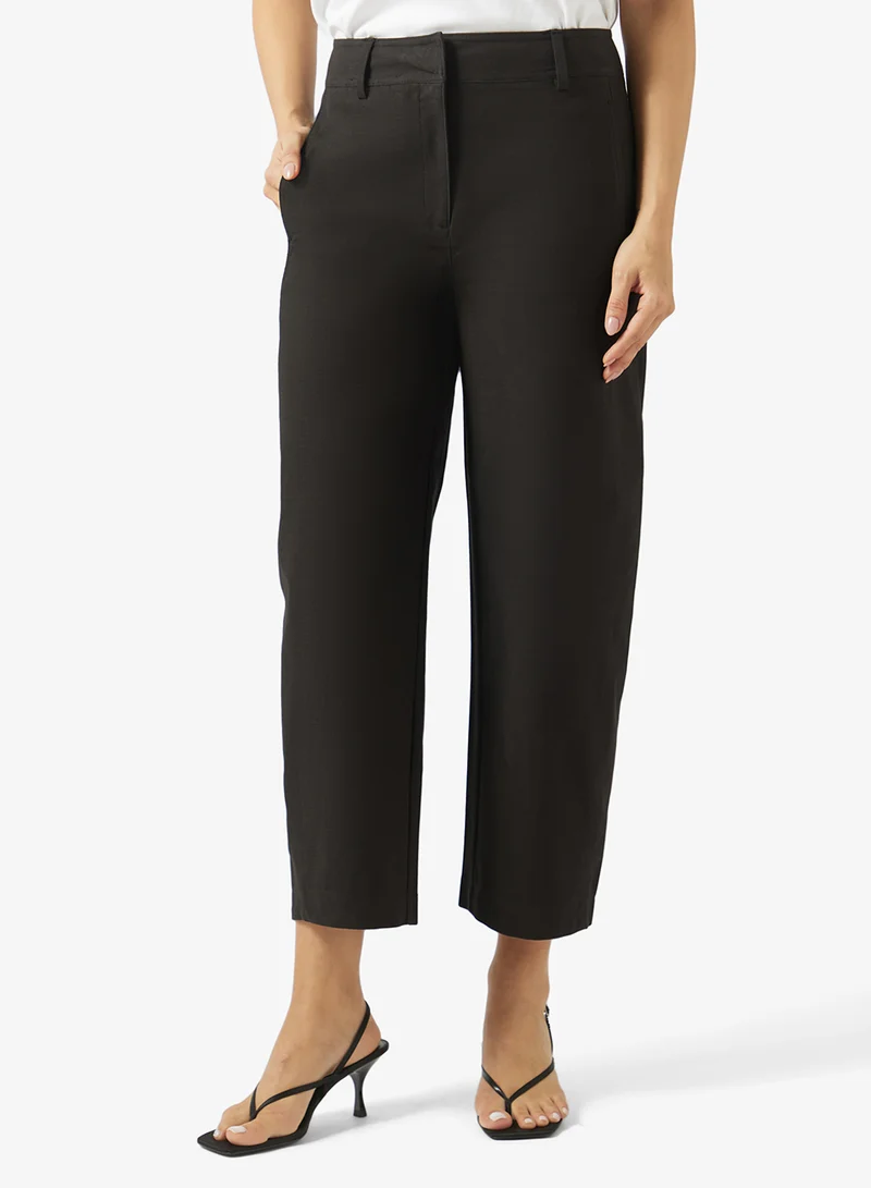 Vero Moda Casual Mid-Waist Barrel 30 Inch Pants