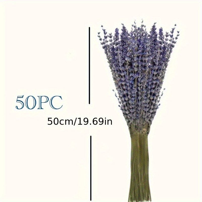 50 Natural Lavender Sticks Long Lasting Fragrance Home Decor Calming Purifying Atmosphere - Image 3