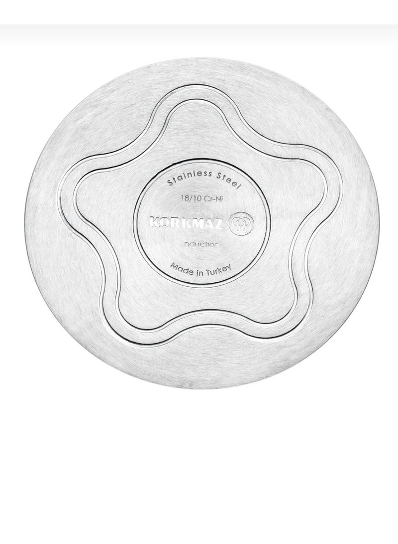 Korkmaz High Quality Stainless Steel Frying Pan From Korkmaz - Image 2