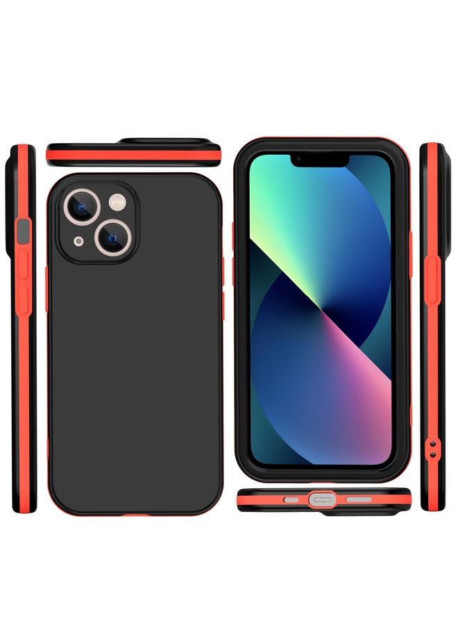 S-TOP Case For iPhone 13 Two Color Full Protective 3-in-1 Phone Case - Image 2