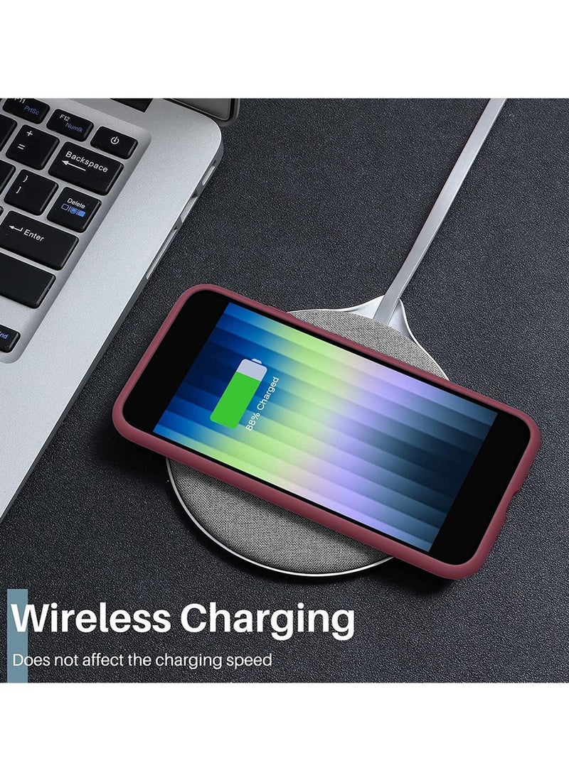 Wtech Motorola Moto G24 Power 4G 2024 Hybrid Silicone With Translucent Back Protective Lens Shield Case Cover Fuchsia Rose - Image 5