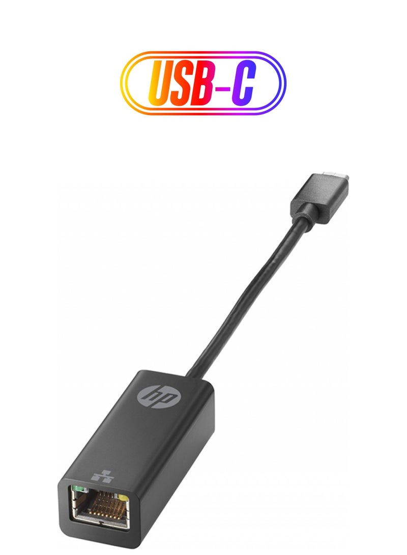 HP محول USB-C إلى RJ45، لنظامي التشغيل Windows وMac | V7W66AA#AC3 - Image 1