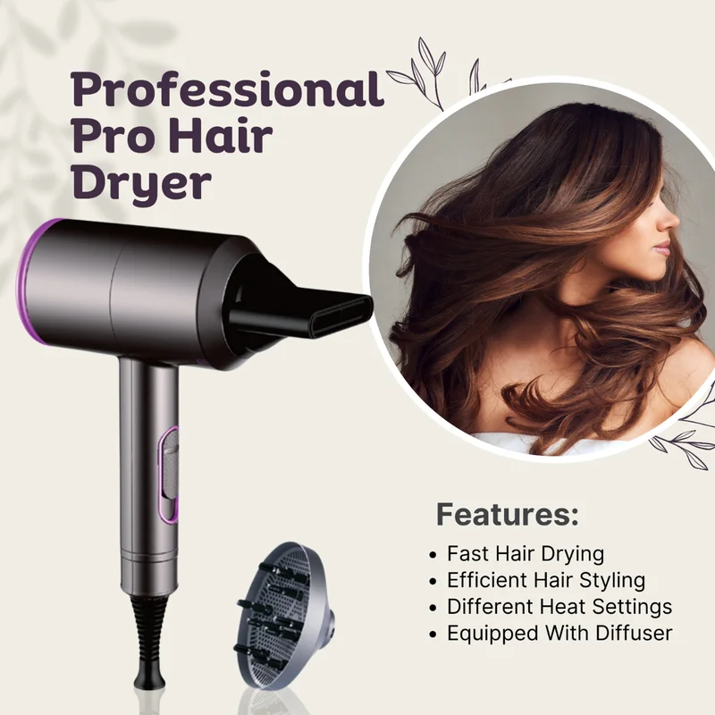 ErthSkin London Professional Pro Hair Dryer