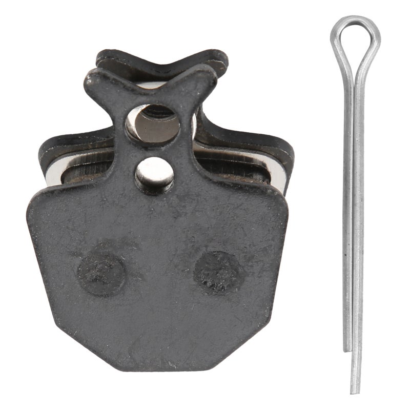 Semi-Metal Disc Brake Pads: 4pcs High-Strength Steel Back Plate, No Squeal, Instant Braking - Shock Proof, Heat Dissipating Brake Pads for Mountain Bike Road Bike - Image 1