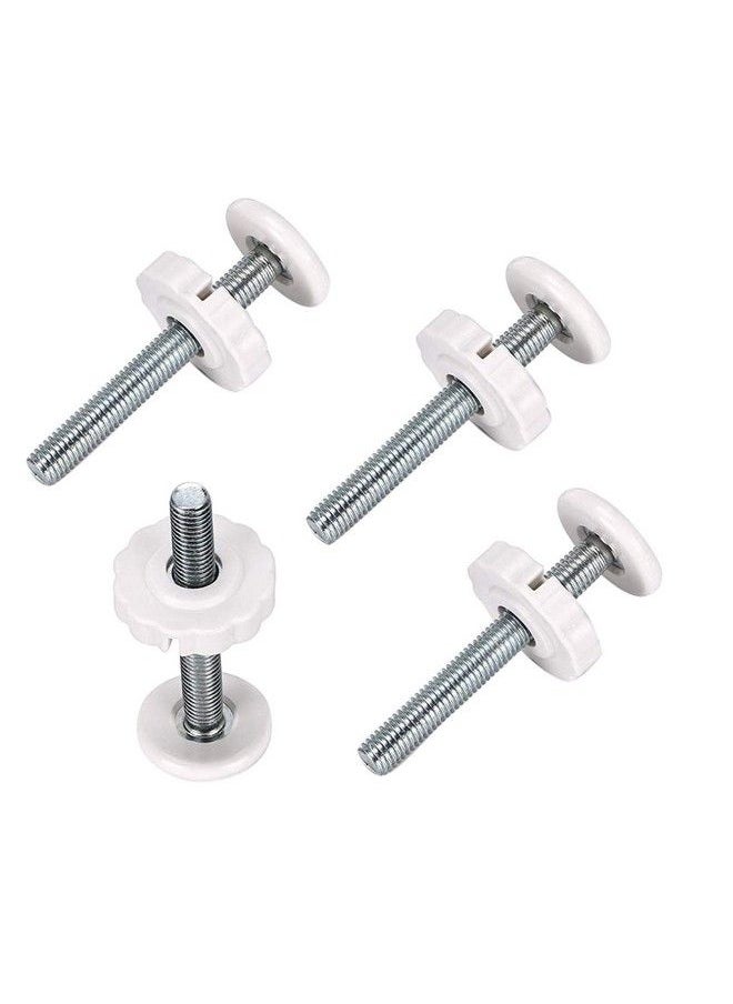 Calidaka M10 Baby Gate Adapter4 Pack Baby Gate Threaded Spindle Rod Replacement Hardware Parts Kit For Pets Gatestair Railing Safety Gatemounting Accessories Screws Rods Adapter Bolts  - Image 1