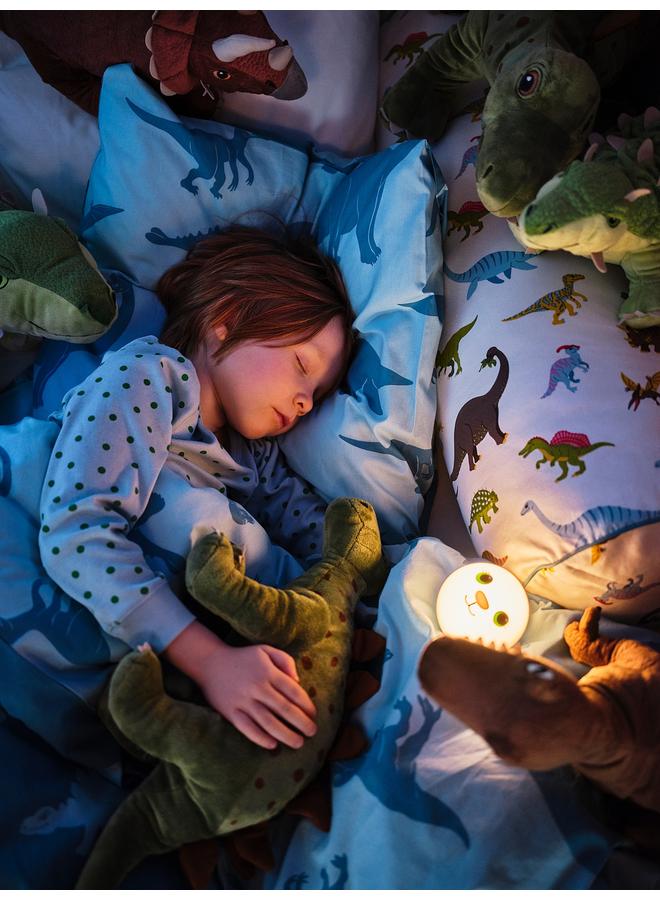 Zaboon LED night light, white/rabbit battery-operated - Image 3