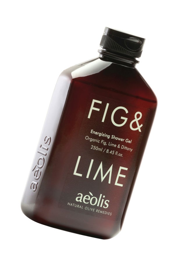 aeolis Fig And Lime Energizing Shower Gel - Image 2