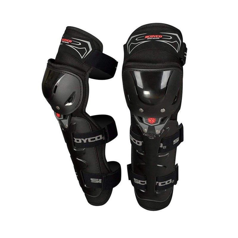 Scoyco Motorcycle Bike Racing Riding Knee & Elbow Guard (K11, Black) - Image 5