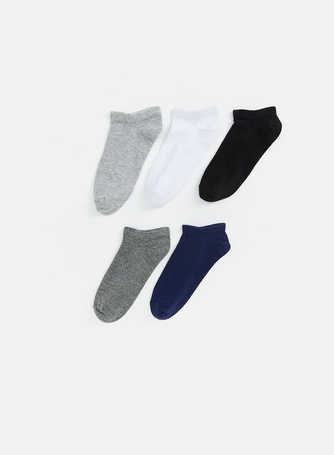 LC WAIKIKI Girls' Basic Trainer Socks 5 Pack - Image 2