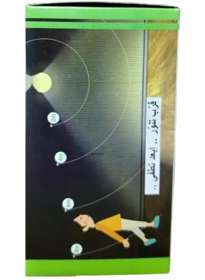 لمبة ليد ذكية بمستشعر حركة رادار - 12 واط، 1800 لومن، إضاءة تلقائية موفرة للطاقة بمدى 8 أمتار، مثالية للمنزل والسلالم والمرآب - Image 2